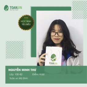 HỌC SINH TIÊU BIỂU THÁNG 4/2020 TOÁN.VN MỸ ĐÌNH