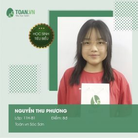 HỌC SINH TIÊU BIỂU THÁNG 4/2020 TOÁN.VN SÓC SƠN