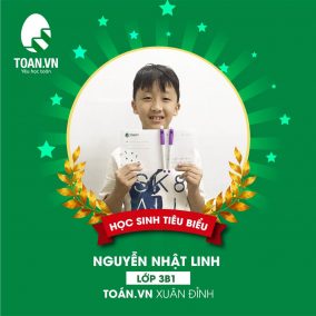 HỌC SINH TIÊU BIỂU THÁNG 5/2020 TOÁN .VN XUÂN ĐỈNH