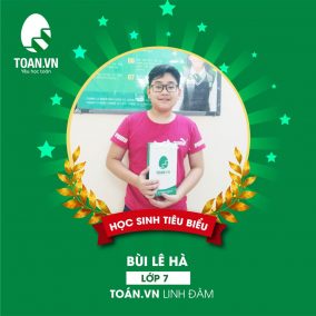 HỌC SINH TIÊU BIỂU THÁNG 5/2020 TOÁN .VN LINH ĐÀM