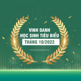 HỌC SINH TIÊU BIỂU THÁNG 10/2022 TRUNG TÂM TOÁN.VN