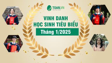 vinh danh học sinh tiêu biểu tháng 1 năm 2025