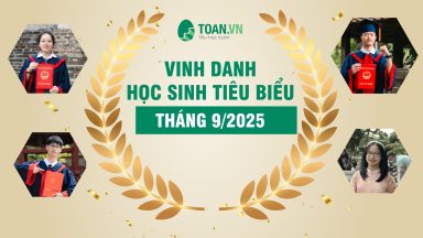 Vinh danh học sinh tiêu biểu tháng 9/2025