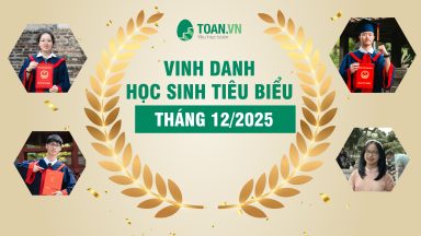 Vinh danh học sinh tiêu biểu tháng 12