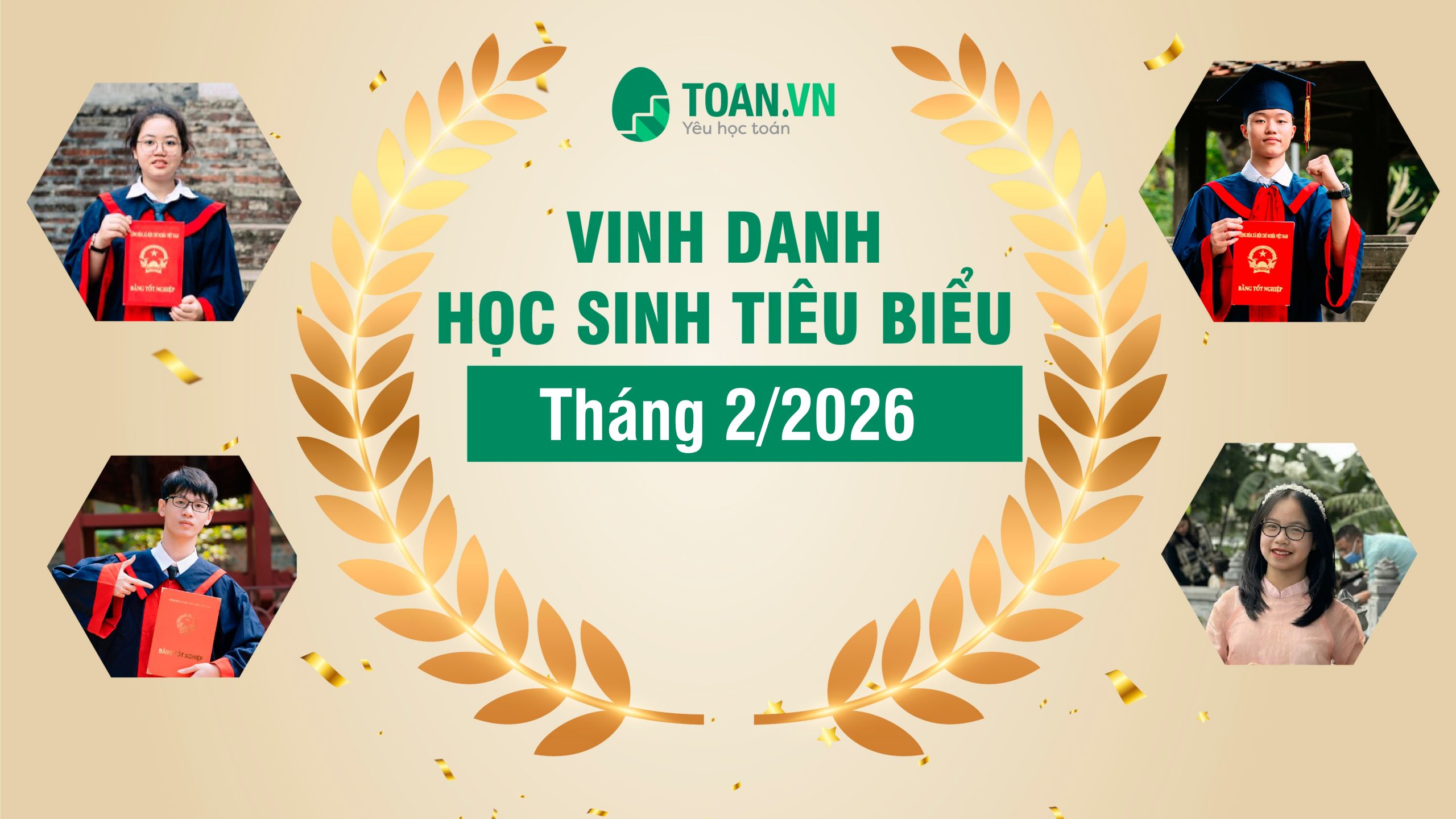 Vinh danh học sinh tiêu biểu tháng 2 năm 2026