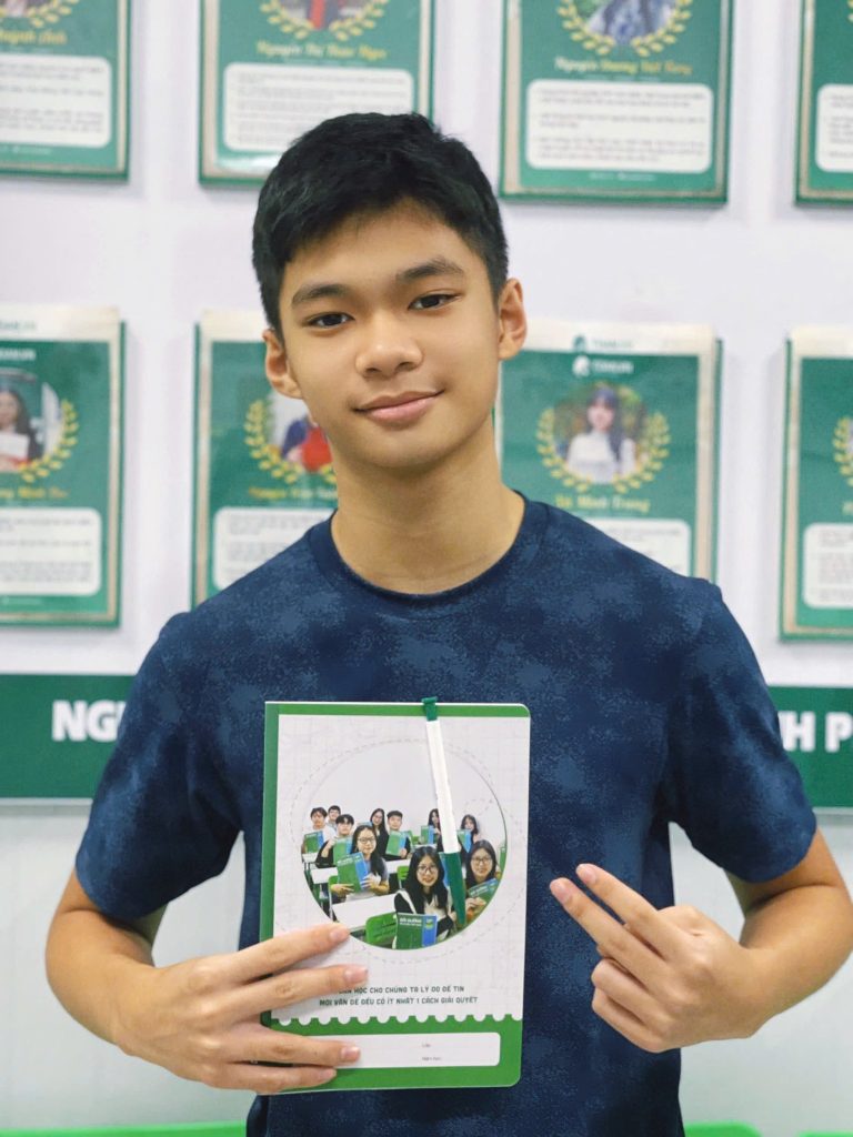 Phương pháp học Toán hiệu quả giúp Phan Quân trúng tuyển lớp 10 nâng cao Vinschool