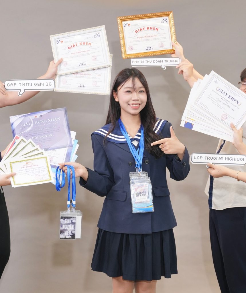 Bí quyết đạt 9 điểm môn Toán THPT 2026 của Nguyễn Minh Hiền Anh